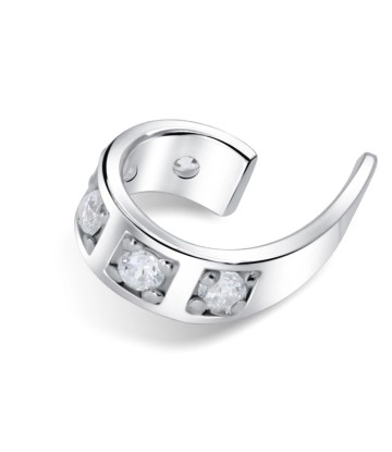 CZ Setting Silver  Ear Cuff EC-1391